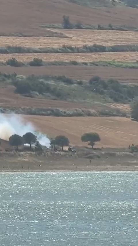 PİKNİK ATEŞİ ÇAYIRLIK ALANI KÜLE ÇEVİRDİ.