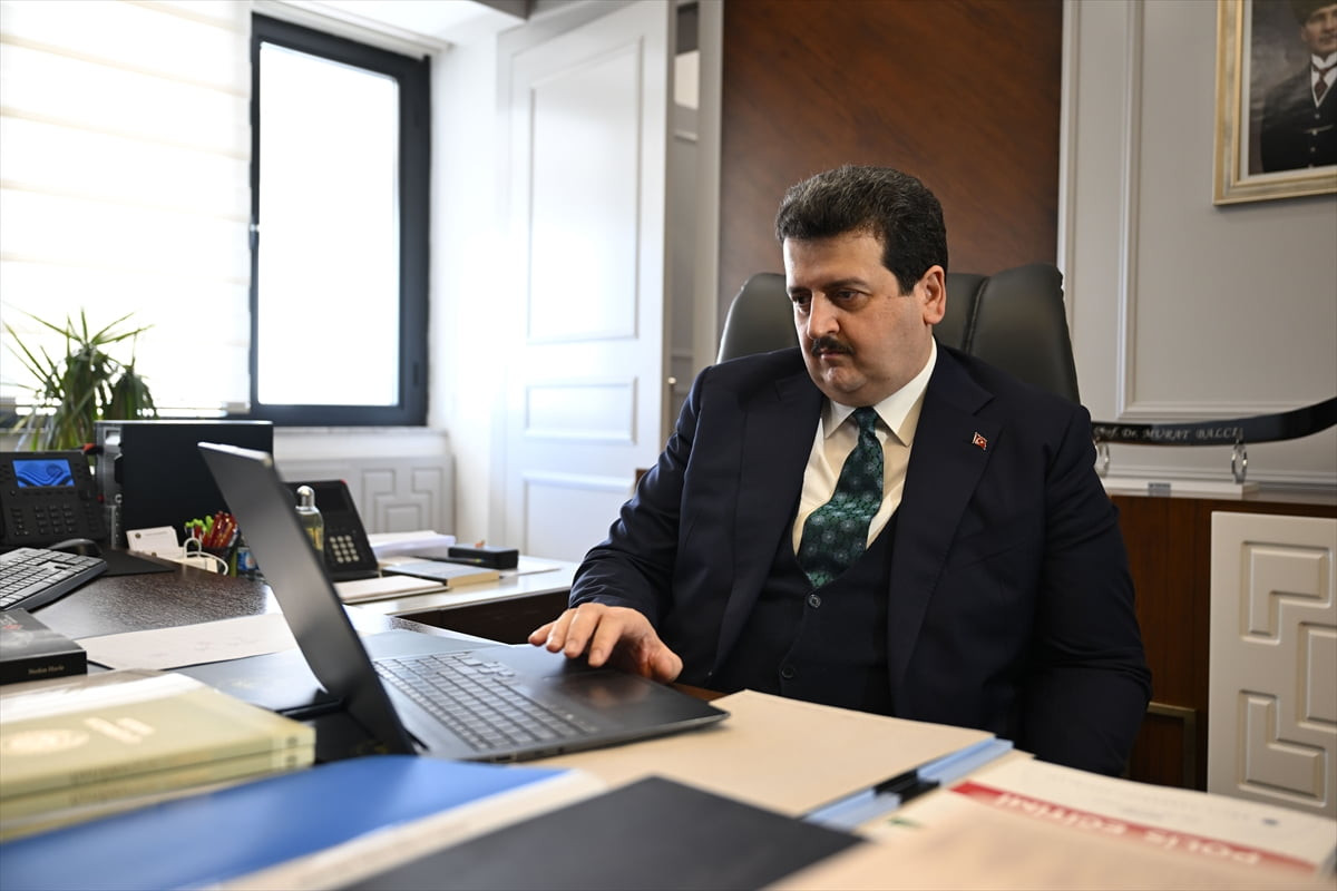 Polis Akademisi Başkanı Prof. Dr. Murat Balcı, Anadolu Ajansının (AA) gözünden 2025'e damga vuran...