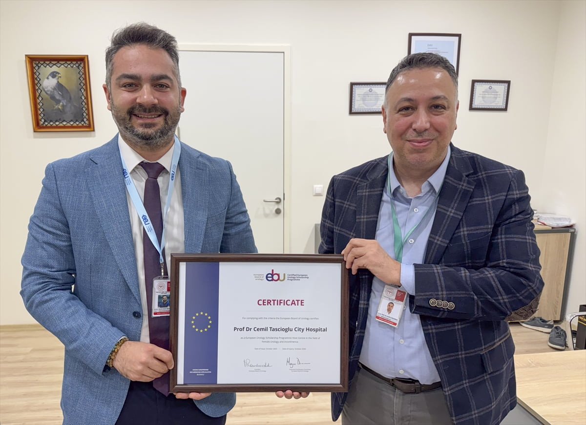 Prof. Dr. Cemil Taşcıoğlu Şehir Hastanesi Üroloji Kliniği, Avrupa Üroloji Burs Programı (EUSP)...