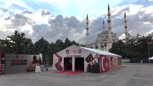 "İrade Bizim, Zafer Bizim" çadırında duygulandıran söz: "O yolda şehit olmayı çok isterdim"