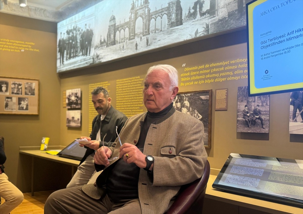 "Maceraperest Bir Mimarın Fotoğrafhanesi Arif Hikmet Koyunoğlu 1893-1982" Sergisi kapsamında "Göz...