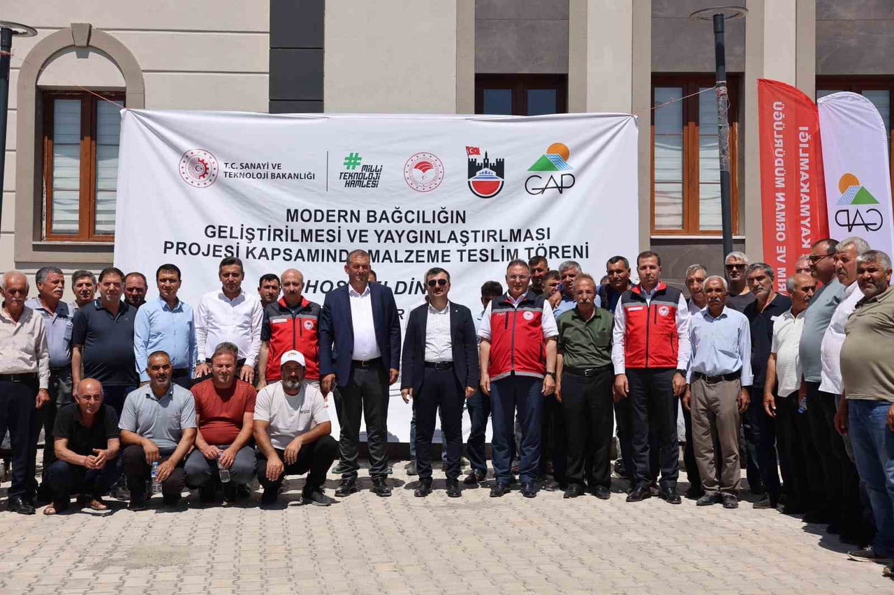 "MODERN BAĞCILIĞIN GELİŞTİRİLMESİ VE YAYGINLAŞTIRILMASI PROJESİ" KAPSAMINDA YÜZDE 50 HİBE İLE...