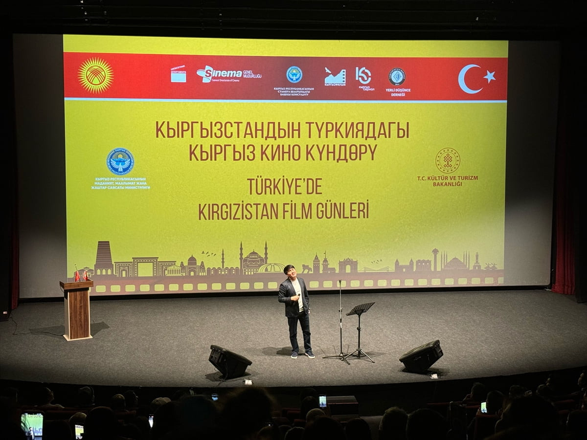 "Türkiye'de Kırgızistan Film Günleri", Atlas Sineması'nda gerçekleştirilen açılış töreniyle...