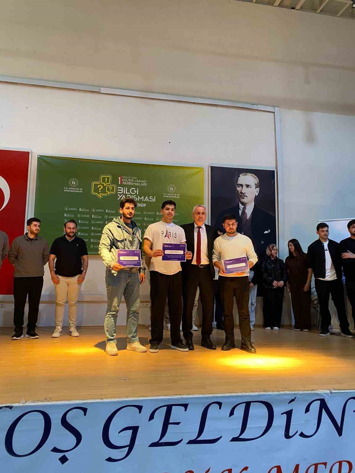 "ZİHİN FIRTINASI" GRUBU SİNOP İL BİRİNCİSİ OLDU TÜRKELİ MESLEK YÜKSEKOKULU ÖĞRENCİLERİNDEN OLUŞAN...