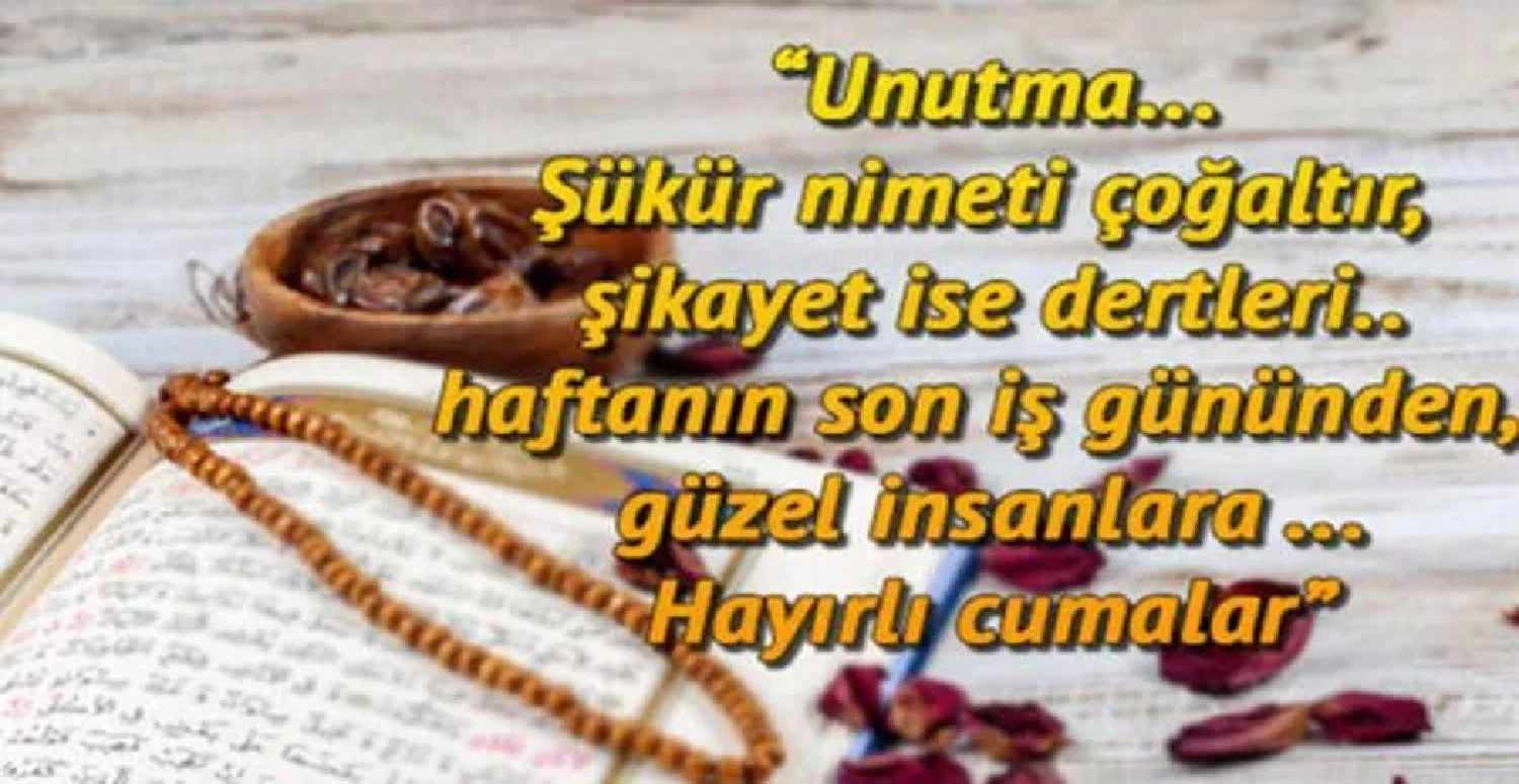 Resimli anlamlı cuma mesajları
