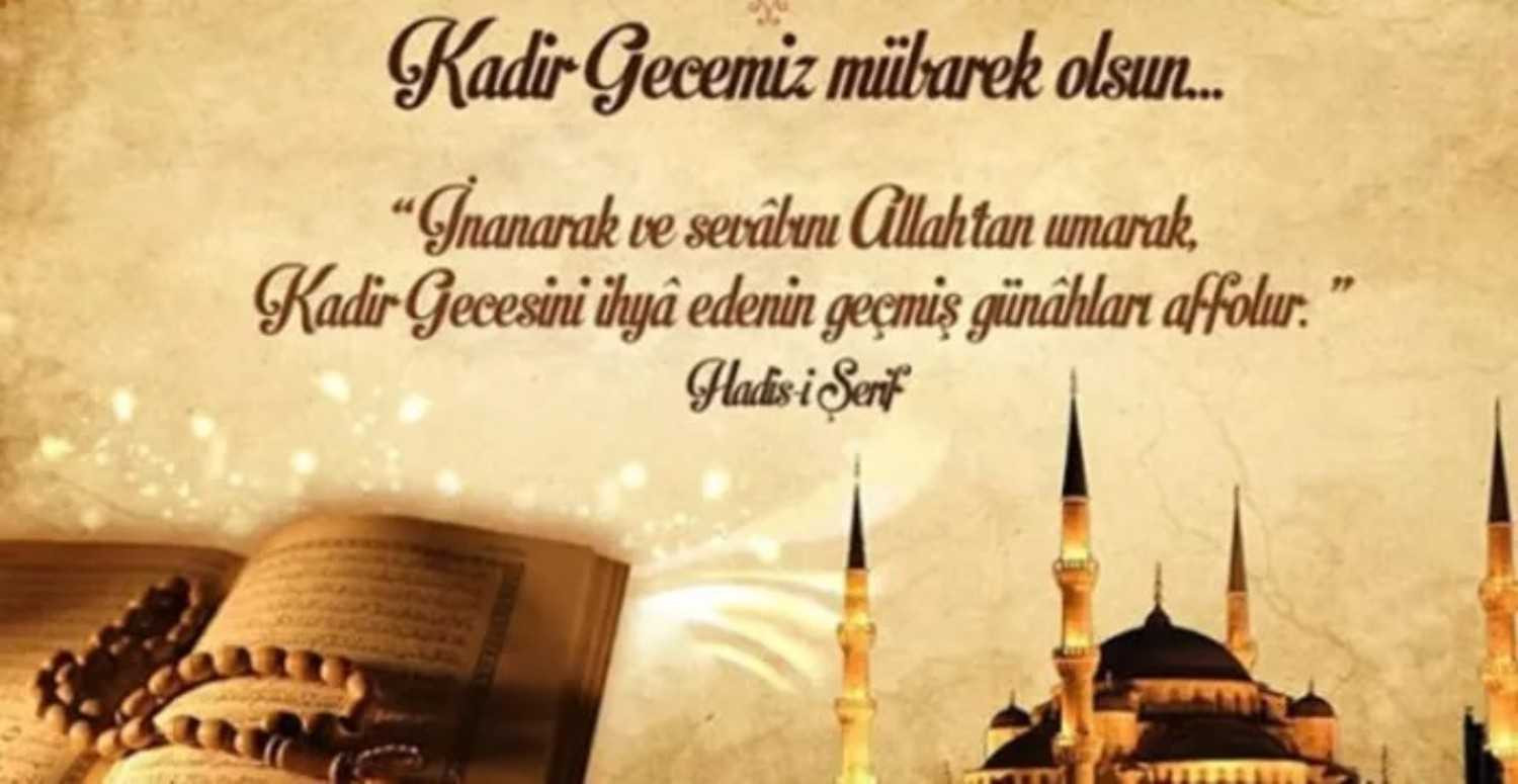 Resimli Kadir Gecesi mesajları!