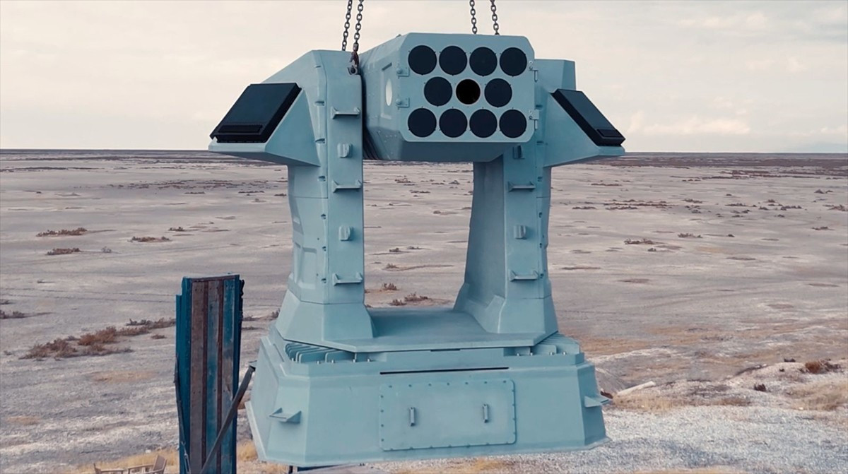 Roketsan tarafından geliştirilen LEVENT Yakın Hava Savunma Sistemi, ilk kez gerçek bir hava...