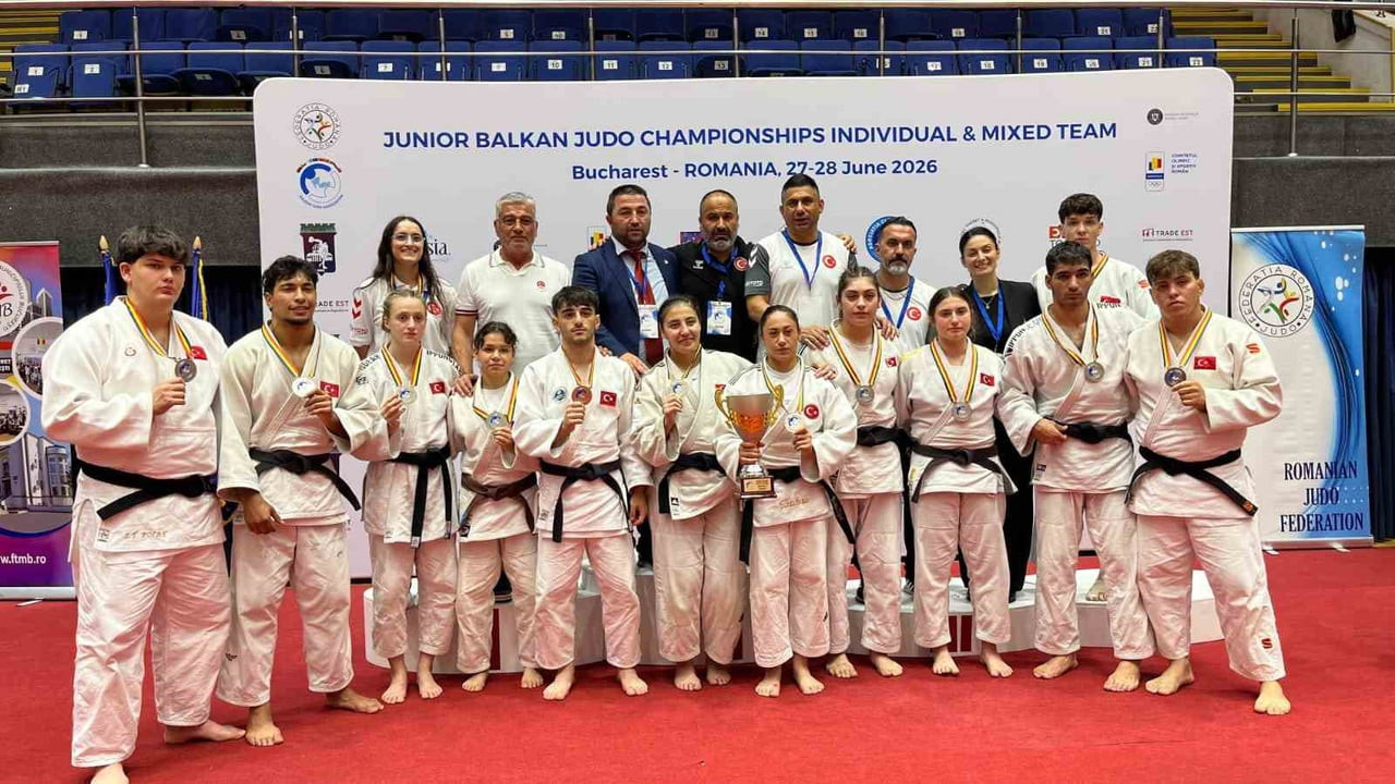 ROMANYA’NIN BAŞKENTİ BÜKREŞ’TE DÜZENLENEN GENÇLER BALKAN JUDO ŞAMPİYONASI’NDA TÜRKİYE’Yİ TEMSİL...