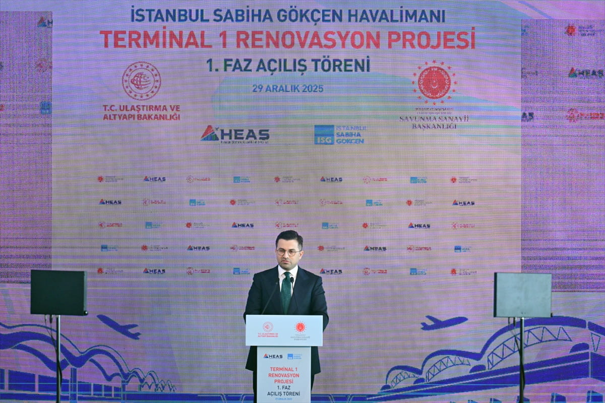 Sabiha Gökçen Havalimanının toplam terminal kapasitesini 50 milyon yolcunun üzerine taşıyacak olan...