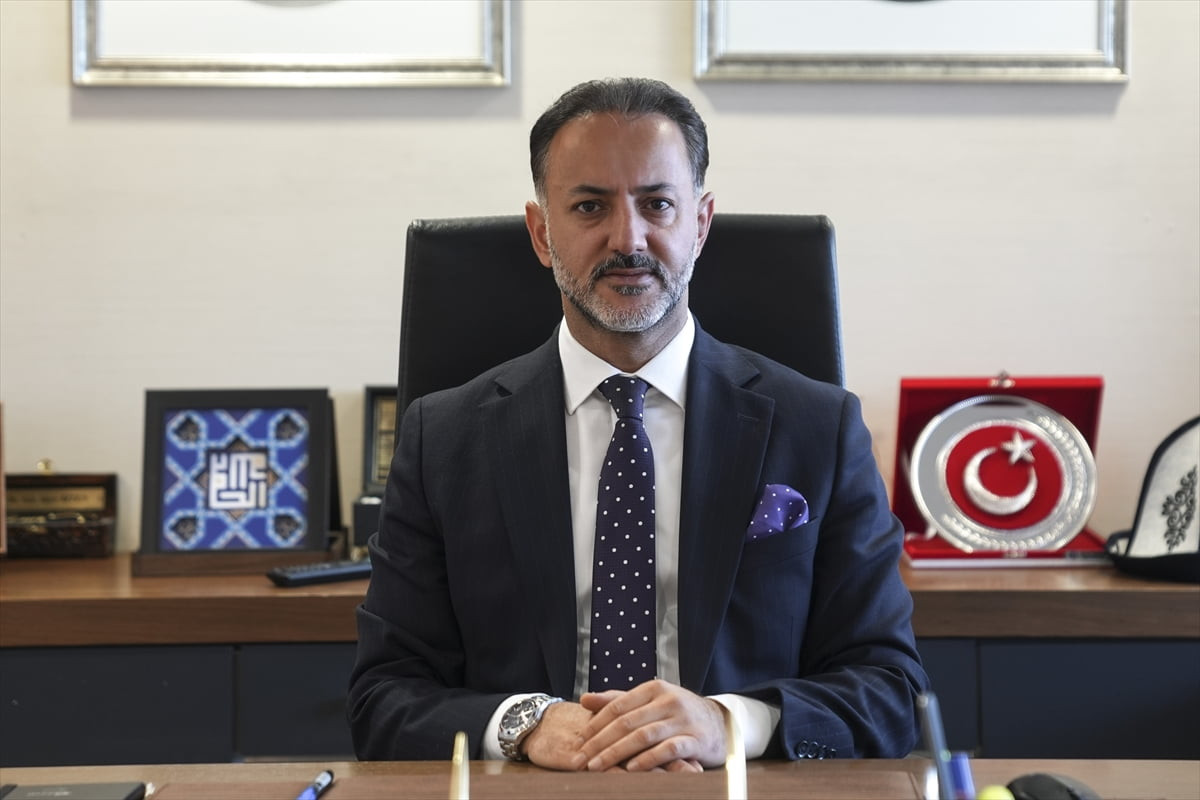 Sağlık Bakanlığı Avrupa Birliği (AB) ve Dış İlişkiler Genel Müdürü Aziz Alper Biten, AA...