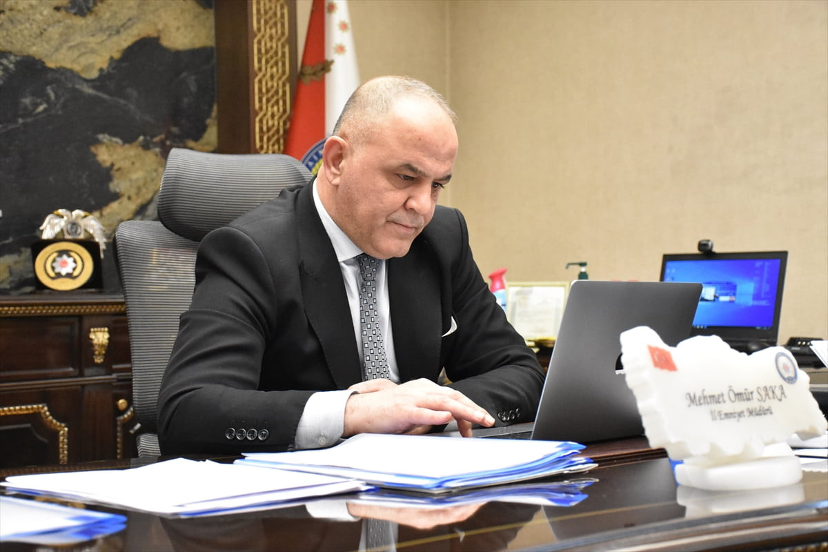 Sakarya İl Emniyet Müdürü Mehmet Ömür Saka, Anadolu Ajansının (AA) gözünden 2025'e damga vuran...