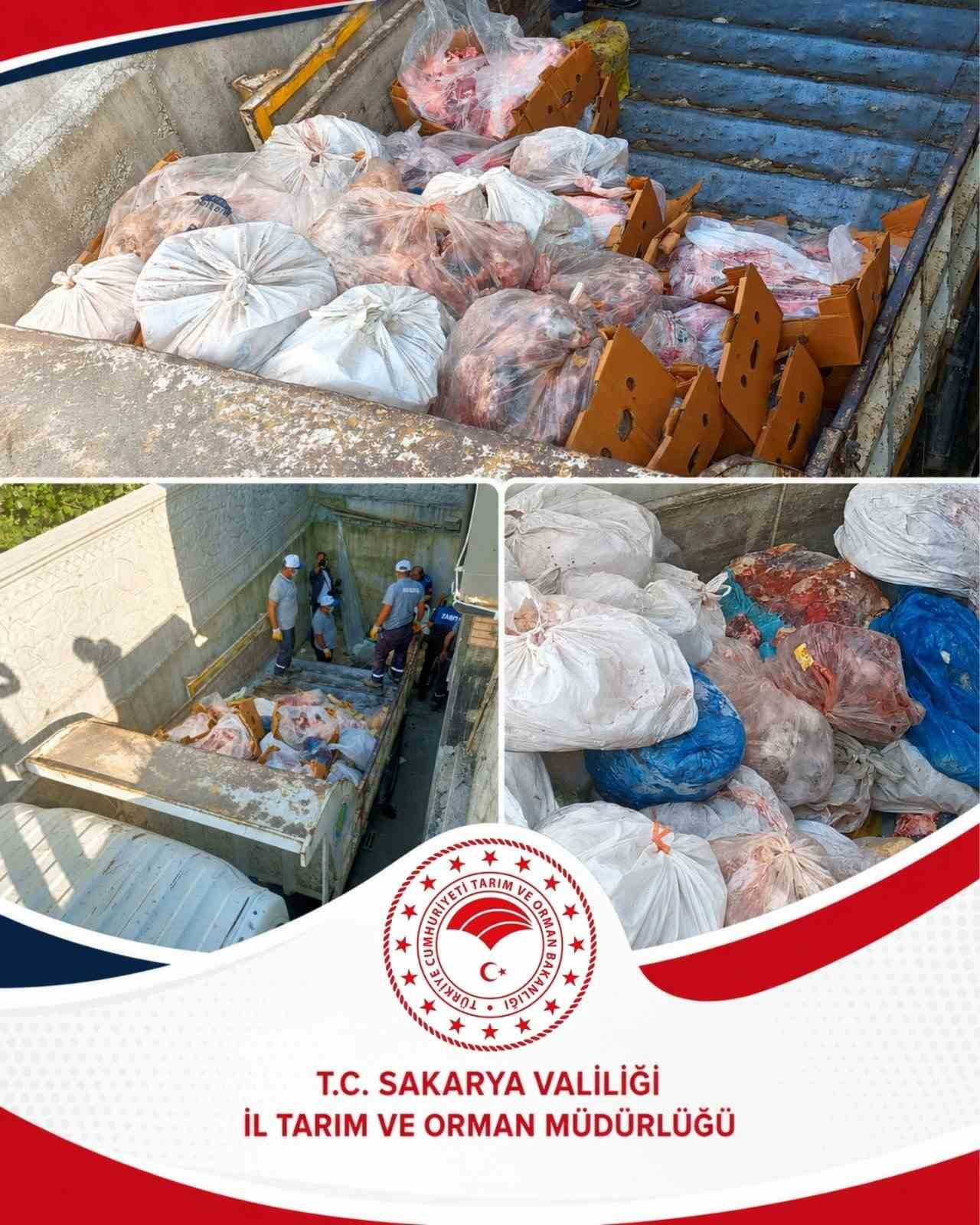 SAKARYA'NIN HENDEK İLÇESİNDE FAALİYET GÖSTEREN BİR SUCUK İŞLETMESİNDE GERÇEKLEŞTİRİLEN RUHSAT...