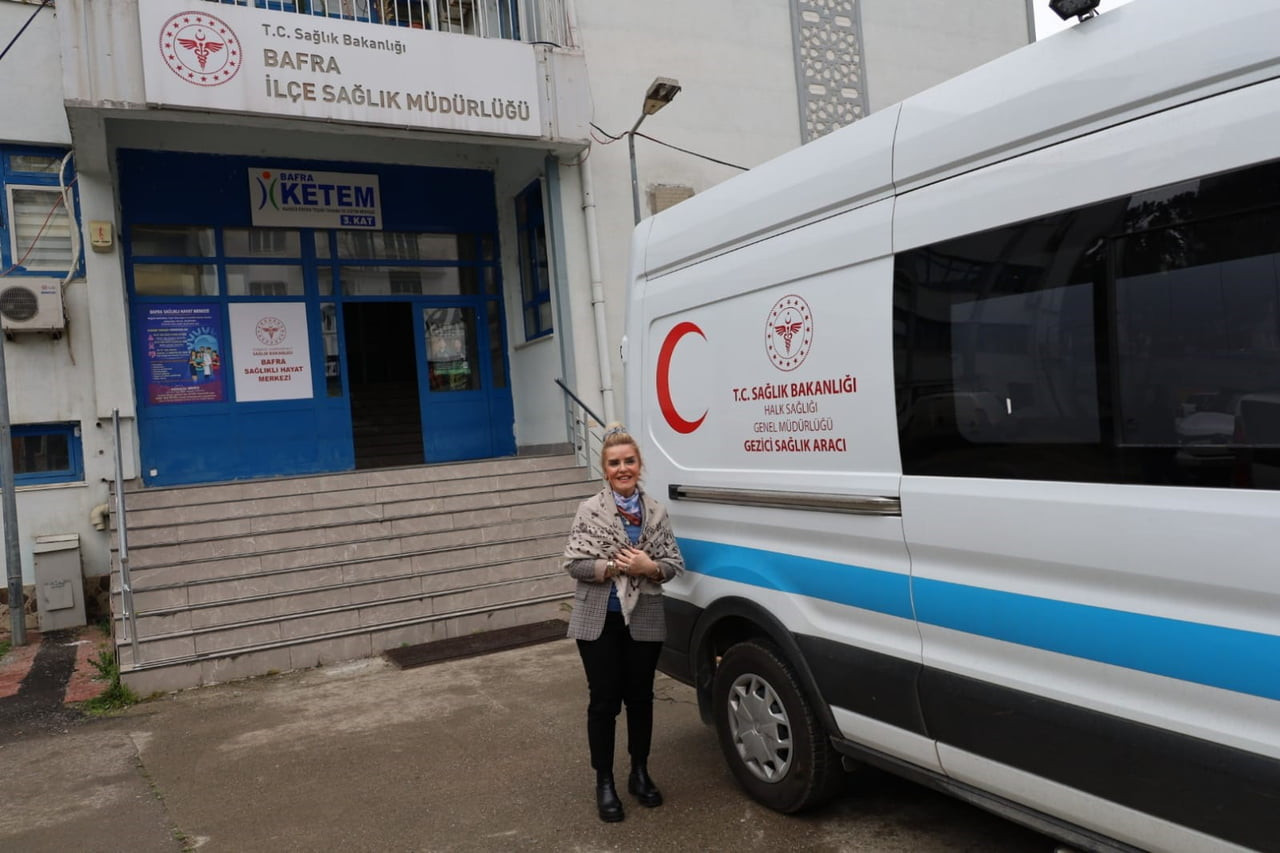 SAMSUN BAFRA İLÇE SAĞLIK MÜDÜRÜ DR. HAMİYET ÇAYLI, SAĞLIKLI HAYAT MERKEZLERİNDE PSİKOLOG...