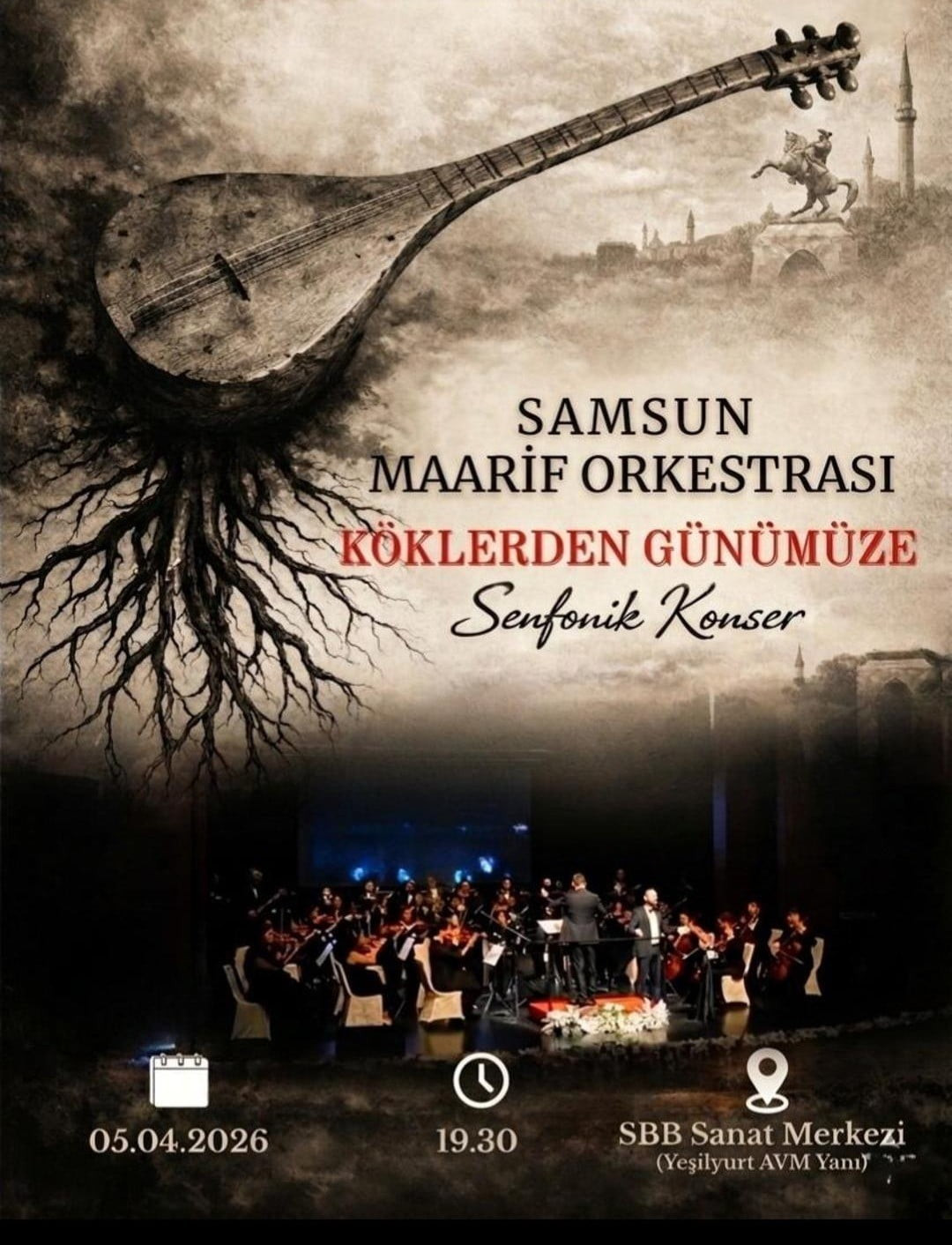 SAMSUN İL MİLLÎ EĞİTİM MÜDÜRLÜĞÜ ÖNCÜLÜĞÜNDE FAALİYETLERİNİ SÜRDÜREN SAMSUN MAARİF ORKESTRASI...