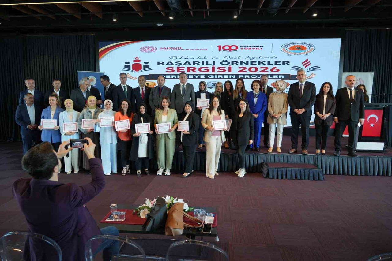 SAMSUN İL MİLLİ EĞİTİM MÜDÜRLÜĞÜ TARAFINDAN DÜZENLENEN "REHBERLİK VE ÖZEL EĞİTİMDE BAŞARILI...