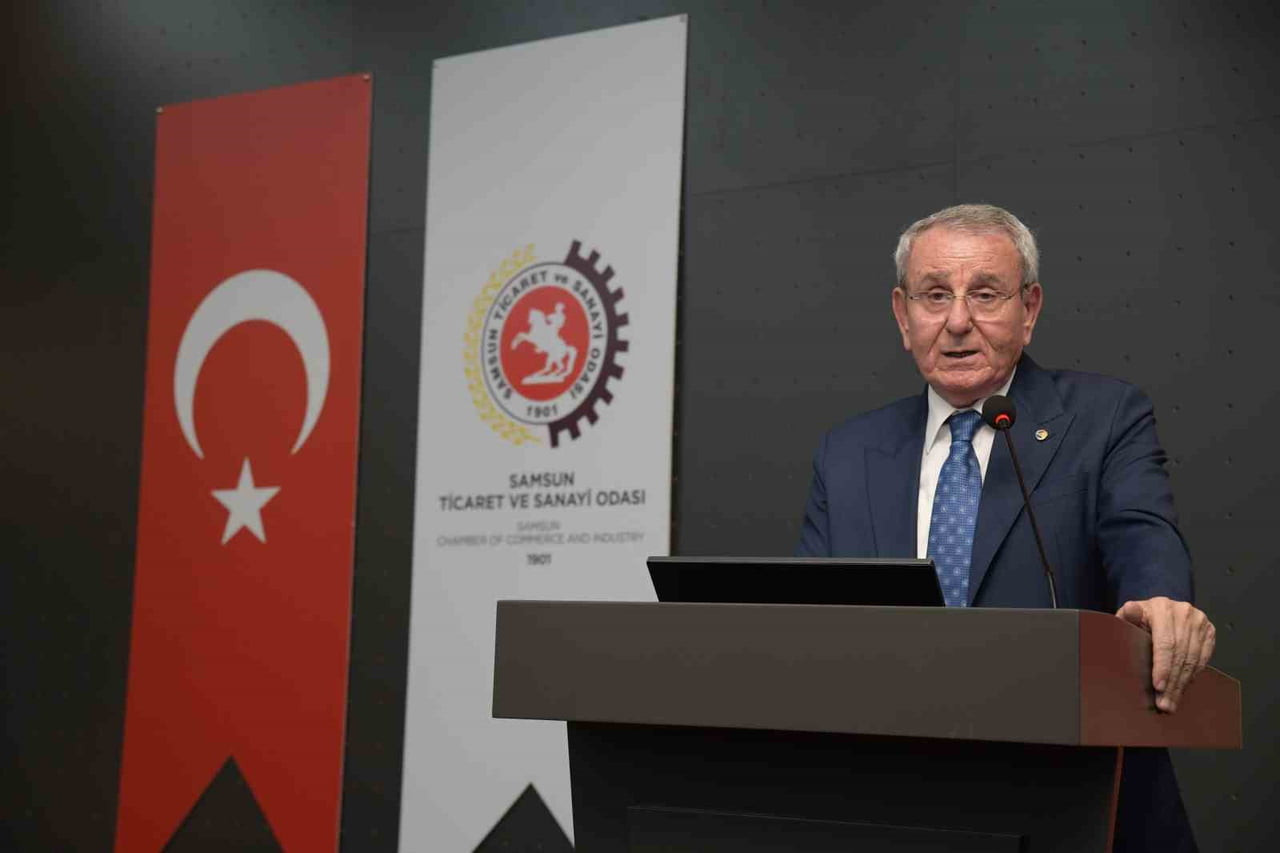 SAMSUN TİCARET VE SANAYİ ODASI (TSO) MAYIS AYI OLAĞAN MECLİS TOPLANTISINDA KONUŞAN YÖNETİM KURULU...