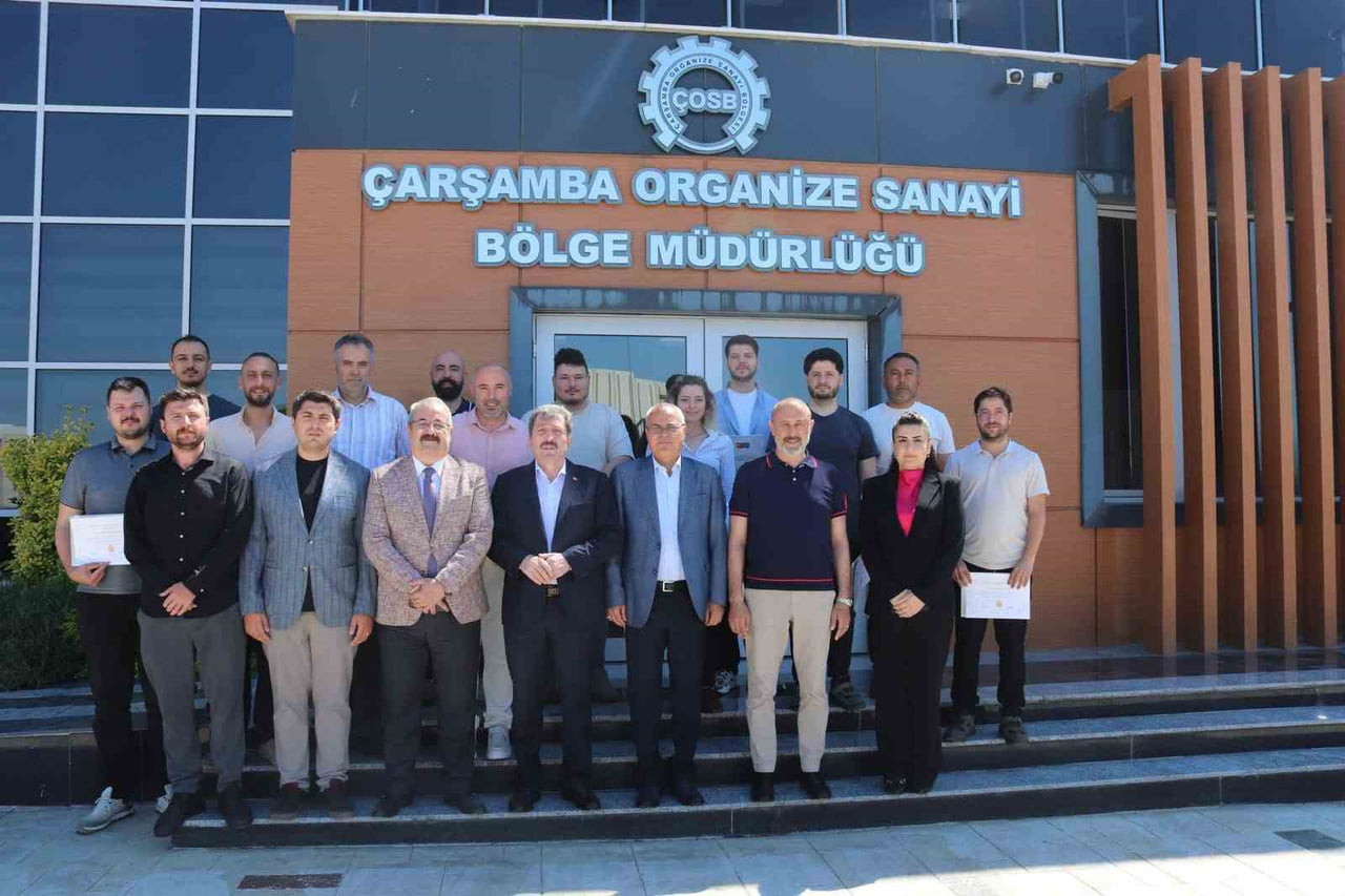 SAMSUN VALİSİ ORHAN TAVLI’NIN KATIMIYLA ÇARŞAMBA ORGANİZE SANAYİ BÖLGESİ'NDE(OSB) DÜZENLENEN...