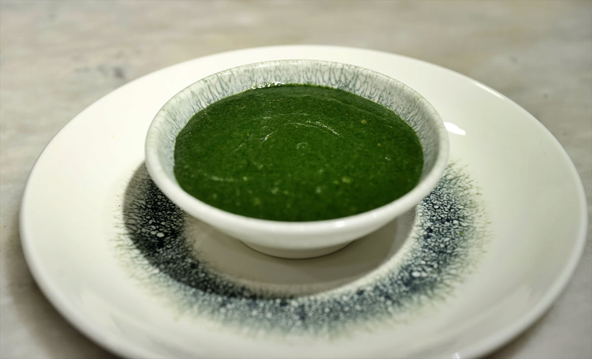 Samsun ve çevresinde yabani olarak yetişen ısırgan otu ile hazırlanan çorba, yörede şifa niyetine...