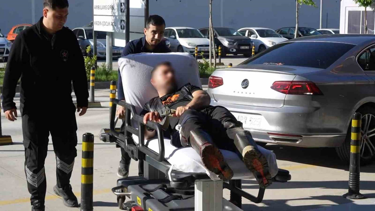 SAMSUN'DA KURBAN BAYRAMI'NIN İLK SAATLERİNDE KURBAN KESİMİ SIRASINDA YARALANAN VATANDAŞLAR...