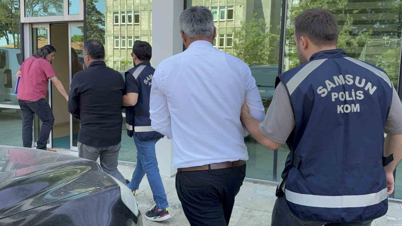 SAMSUN'DA TEFECİLİK SUÇUNA YÖNELİK DÜZENLENEN OPERASYONDA GÖZALTINA ALINAN 2 ŞÜPHELİ, ADLİ KONTROL...