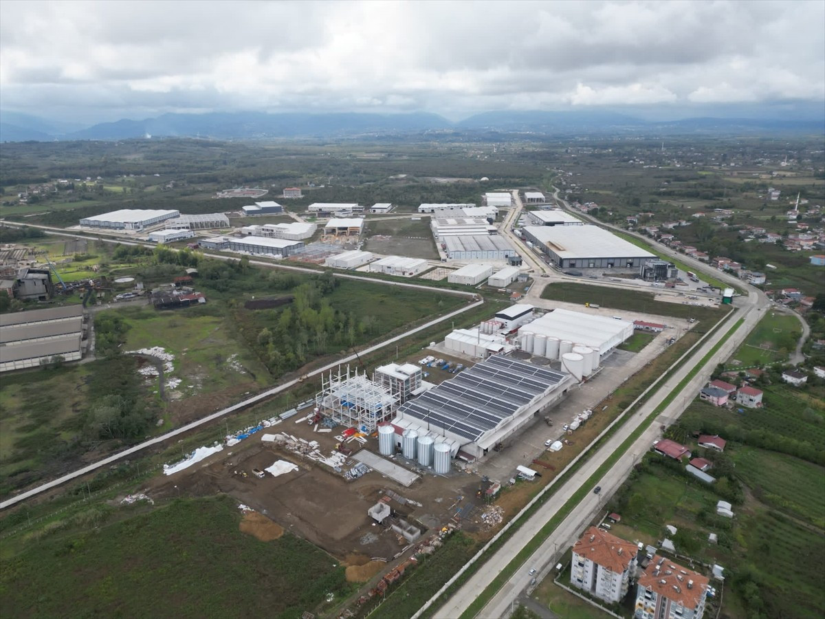 Samsun'da yüzde 97 doluluk oranına ulaşan Çarşamba Organize Sanayi Bölgesi'nden (OSB) 25 ülkeye...