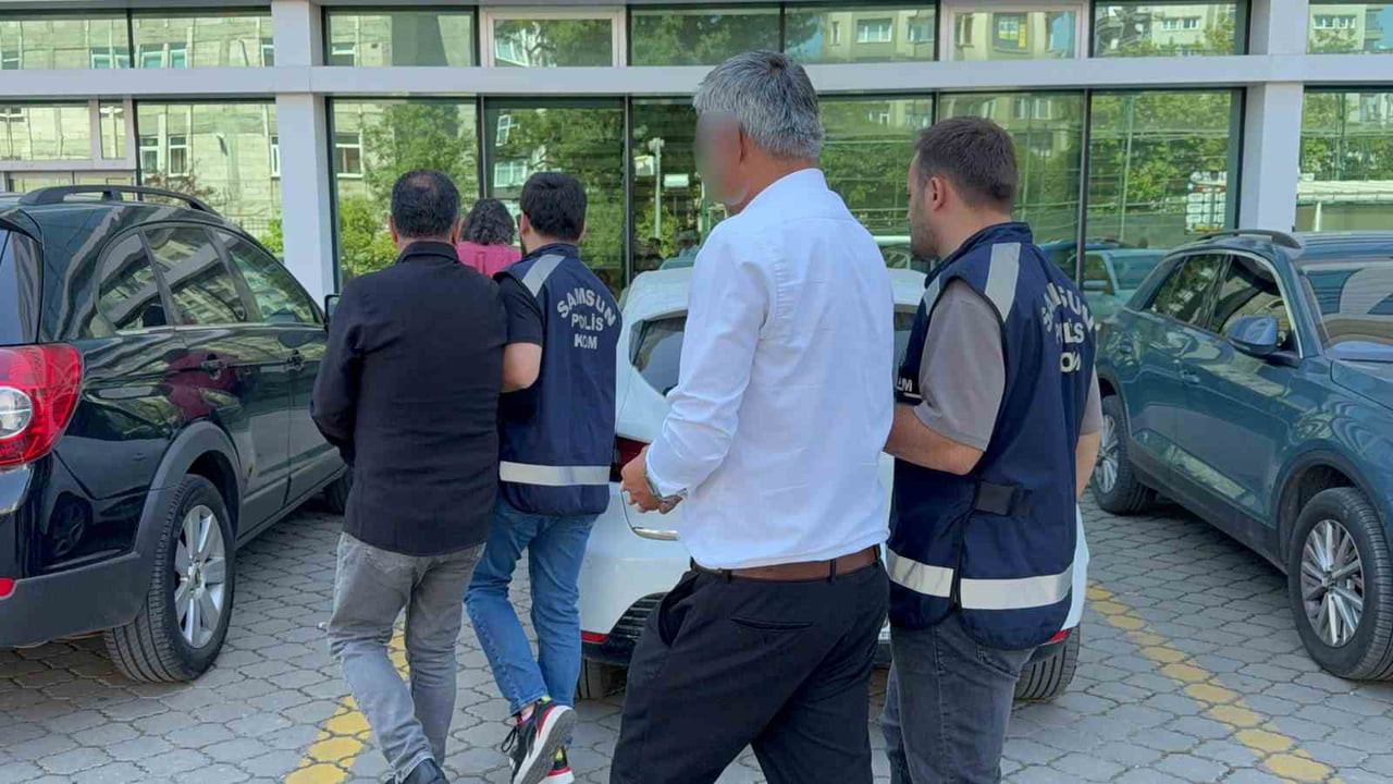 SAMSUN’DA TEFECİLİK SUÇUNA YÖNELİK DÜZENLENEN OPERASYONDA GÖZALTINA ALINAN 2 ŞÜPHELİ, EMNİYETTEKİ...