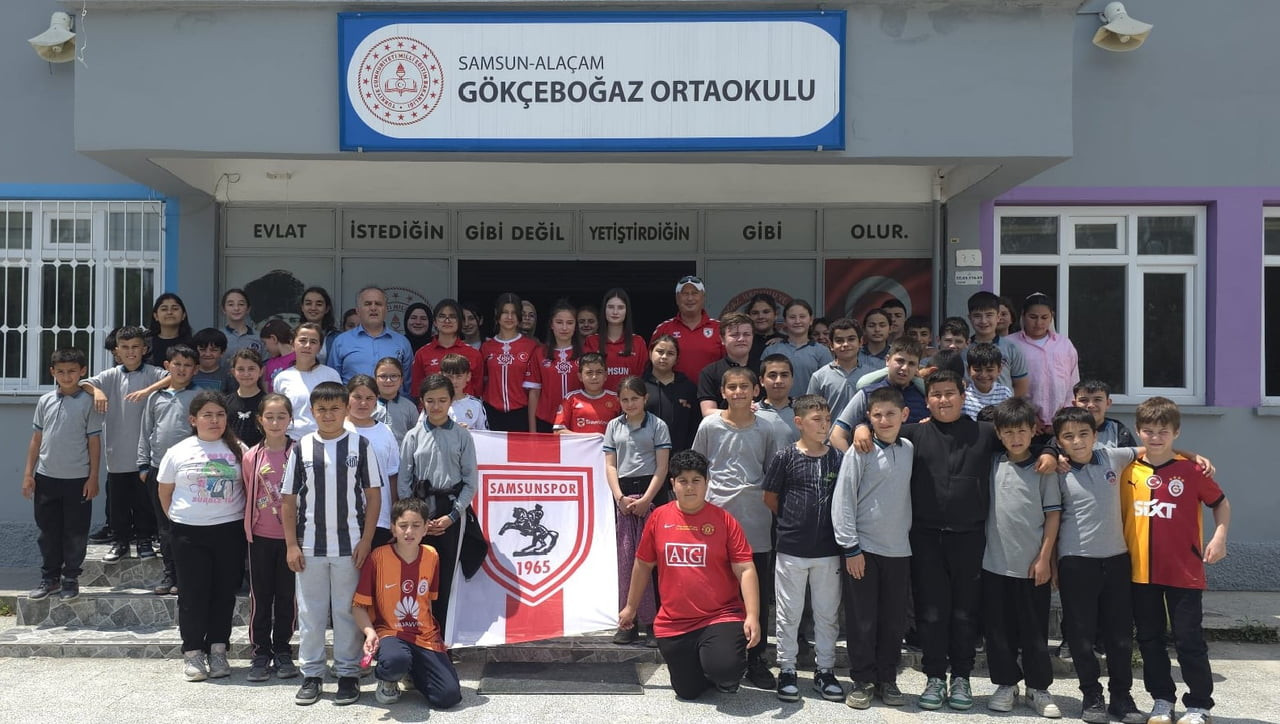 SAMSUNSPOR BOCCE TAKIMI'NIN MİLLİ SPORCULARI, SAMSUN'UN ALAÇAM İLÇESİNDE BULUNAN GÖKÇEBOĞAZ...