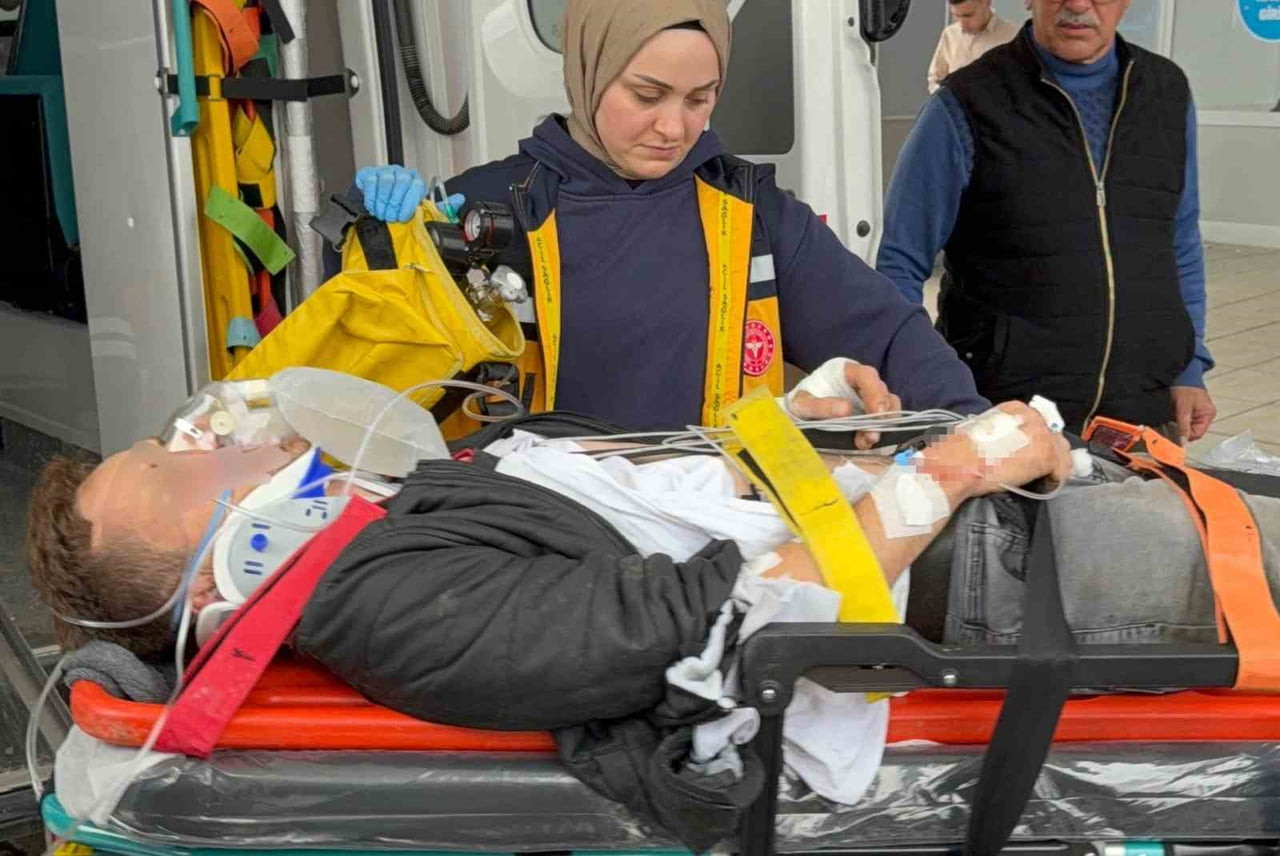 SAMSUN’UN AYVACIK İLÇESİNDE MEYDANA GELEN PATPAT KAZASINDA TUNCAY Ü., YARALANARAK HASTANEYE...
