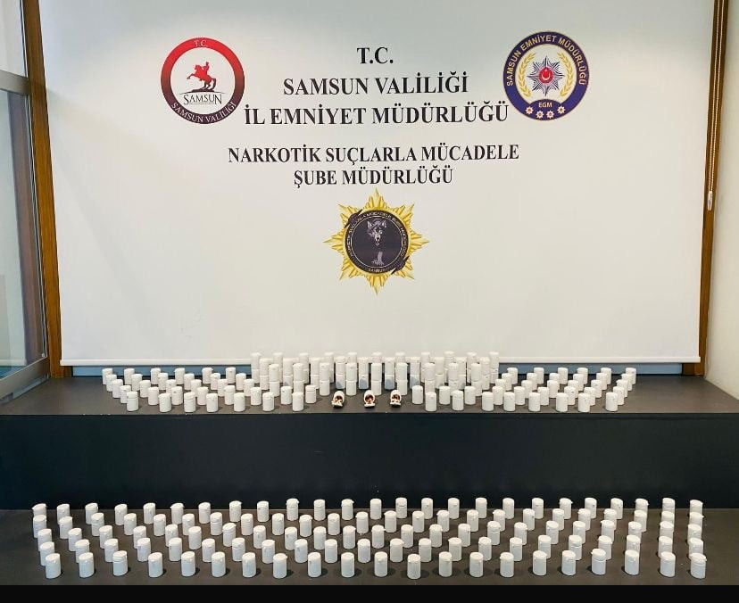 SAMSUN’UN İLKADIM İLÇESİNDE NARKOTİK EKİPLERİ TARAFINDAN DÜZENLENEN OPERASYONDA 10 BİN 150 ADET...