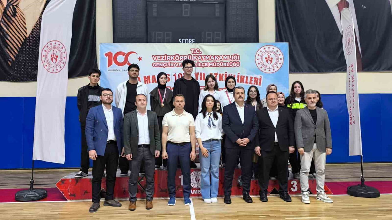 SAMSUN’UN VEZİRKÖPRÜ İLÇESİNDE 19 MAYIS ATATÜRK’Ü ANMA, GENÇLİK VE SPOR BAYRAMI ETKİNLİKLERİ...