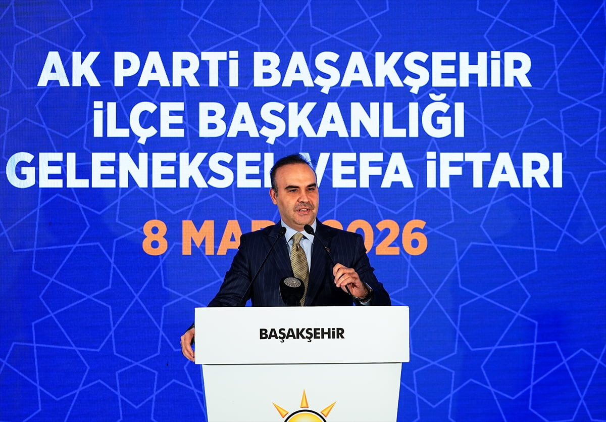 Sanayi ve Teknoloji Bakanı Mehmet Fatih Kacır, AK Parti Başakşehir İlçe Başkanlığı Geleneksel Vefa...