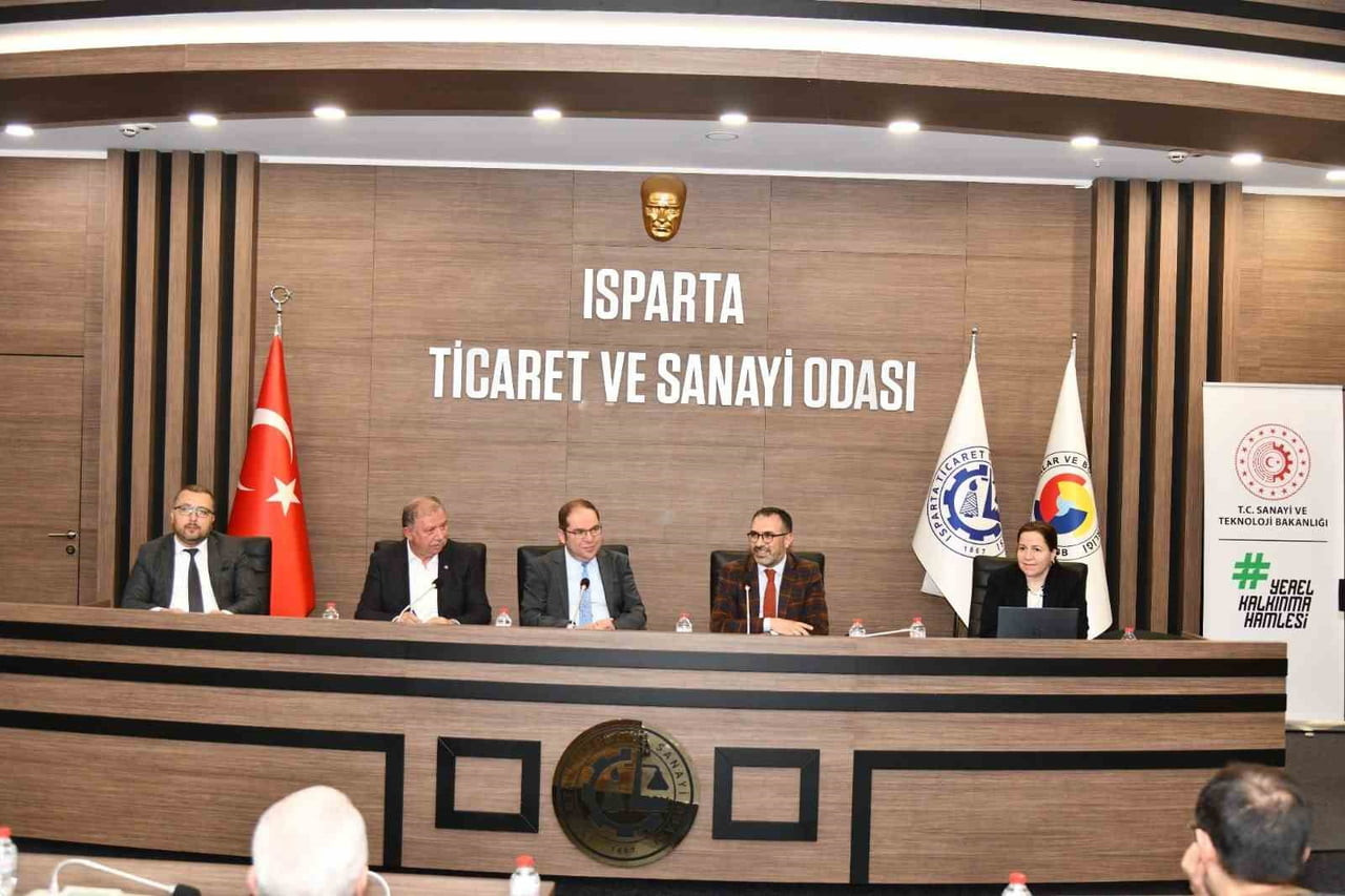SANAYİ VE TEKNOLOJİ BAKANLIĞI ÖNCÜLÜĞÜNDE HAZIRLANAN YEREL KALKINMA HAMLESİ PROGRAMI’NIN ISPARTA...