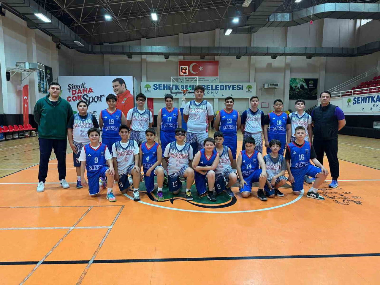SANKO OKULLARI YILDIZ ERKEK A TAKIMI, ŞEHİTKAMİL 2. KÜME YILDIZ ERKEKLER BASKETBOL İL BİRİNCİLİĞİ...
