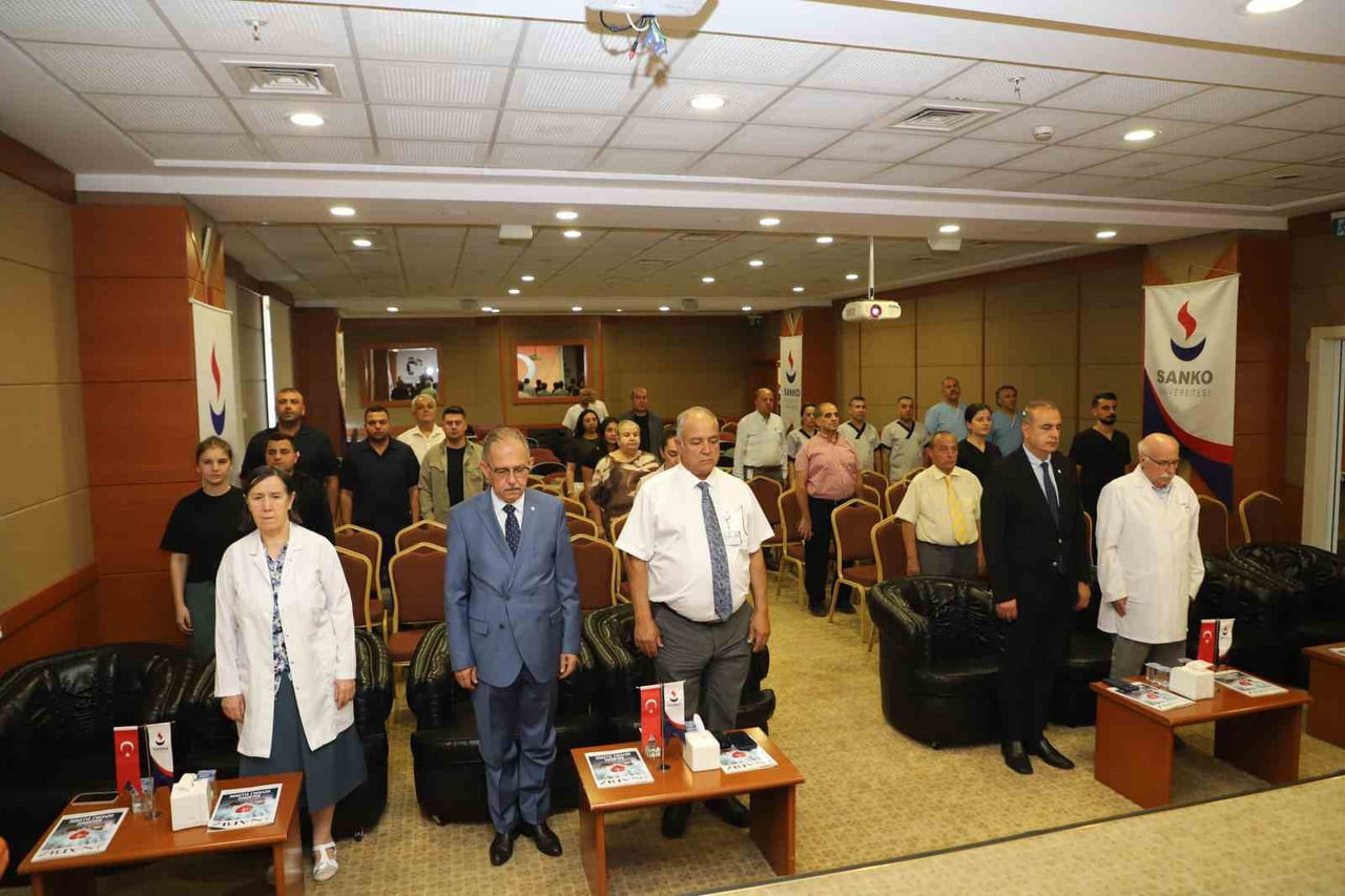 SANKO ÜNİVERSİTESİ’NDE "15 TEMMUZ DEMOKRASİ VE MİLLİ BİRLİK GÜNÜ" KAPSAMINDA "İRADE BİZİM, ZAFER...
