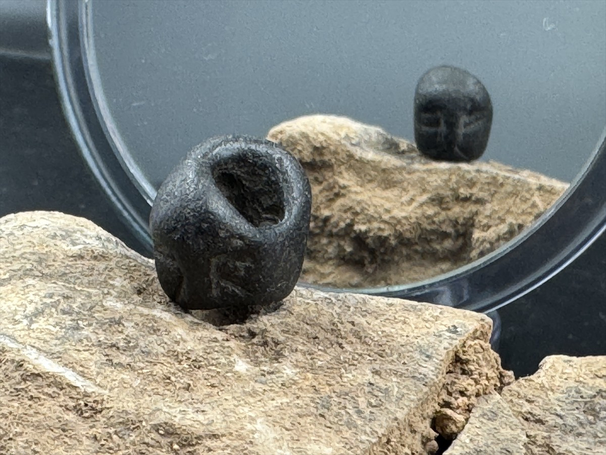 Şanlıurfa'da yürütülen "Taş Tepeler Projesi" kapsamında Sefertepe'de ortaya çıkarılan malzemeler...