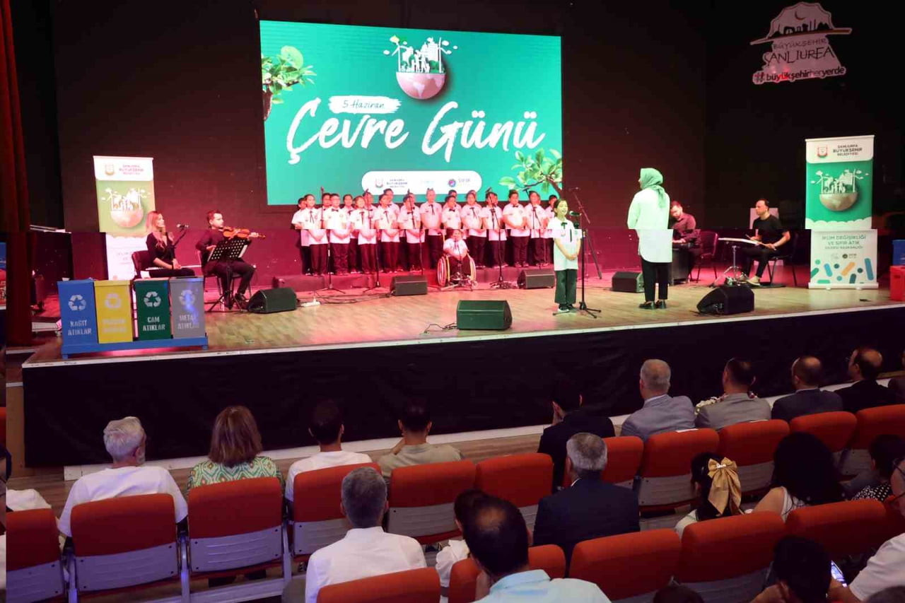 ŞANLIURFA’DA MİNİKLERE ÇEVRE BİLİNCİ AŞILANDI