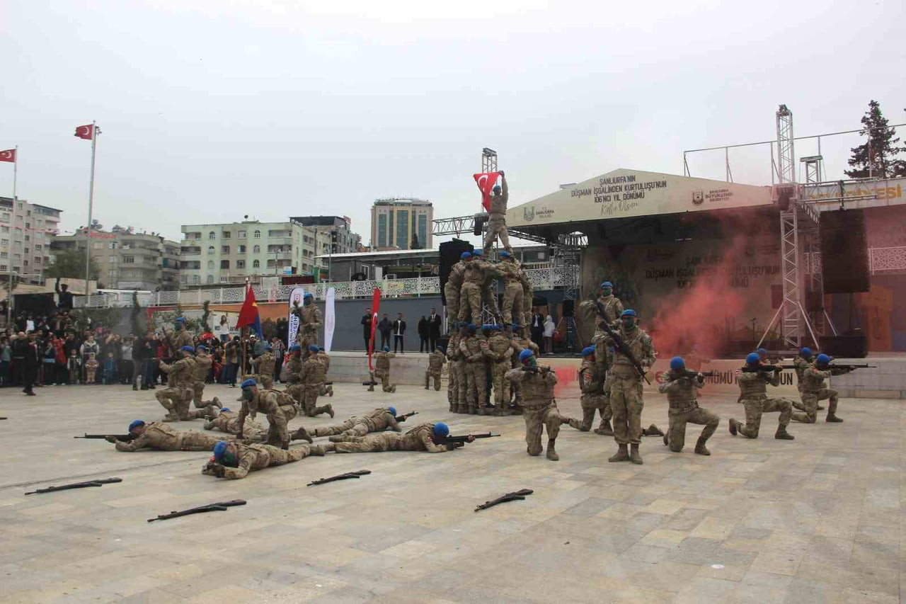 ŞANLIURFA’DA "KURTULUŞ GÜNÜ" COŞKUSU YAŞANDI