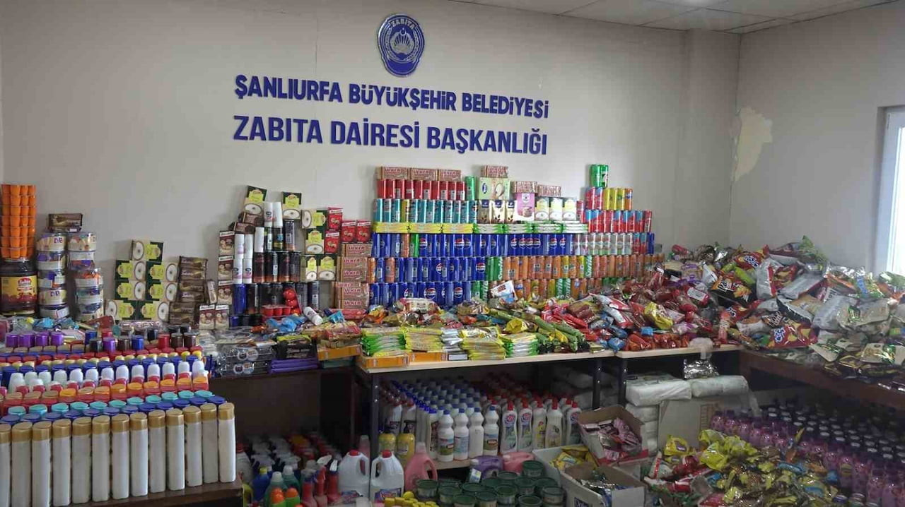 ŞANLIURFA’DA TARİHİ GEÇMİŞ ÜRÜNLERE EL KONULDU