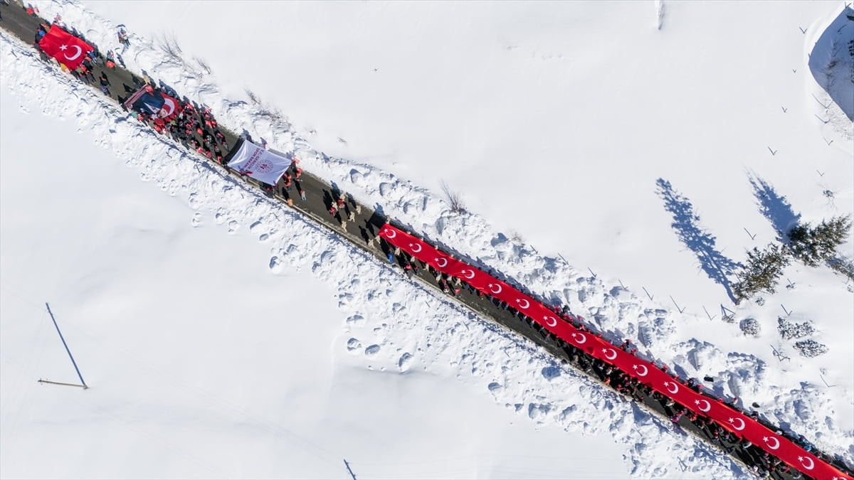 Sarıkamış Harekatı'nın 111'inci yıl dönümü dolayısıyla Trabzon'un Şalpazarı ilçesinde, "6....