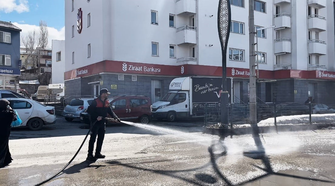 SARIKAMIŞ’TA BAHAR TEMİZLİĞİ SEFERBERLİĞİ BAŞLADI(KARS-İHA)