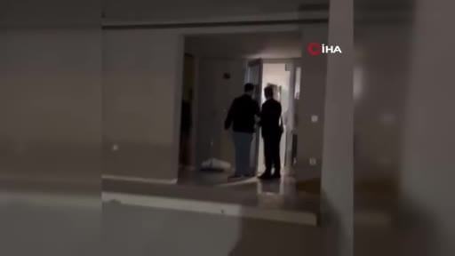 Sarıyer'de kız yurduna gizlice giren şahıs yakalandı