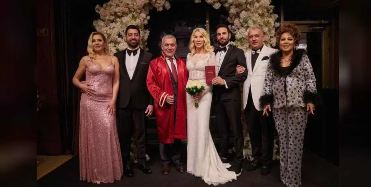 Seda Sayan-Çağlar Ökten nikah töreni