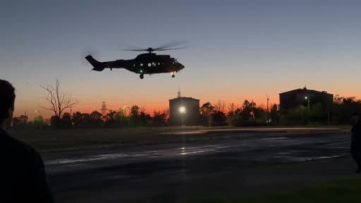 Şehit Abdurrahman Hilal’in cenazesi helikopterle Aksaray’a getirildi