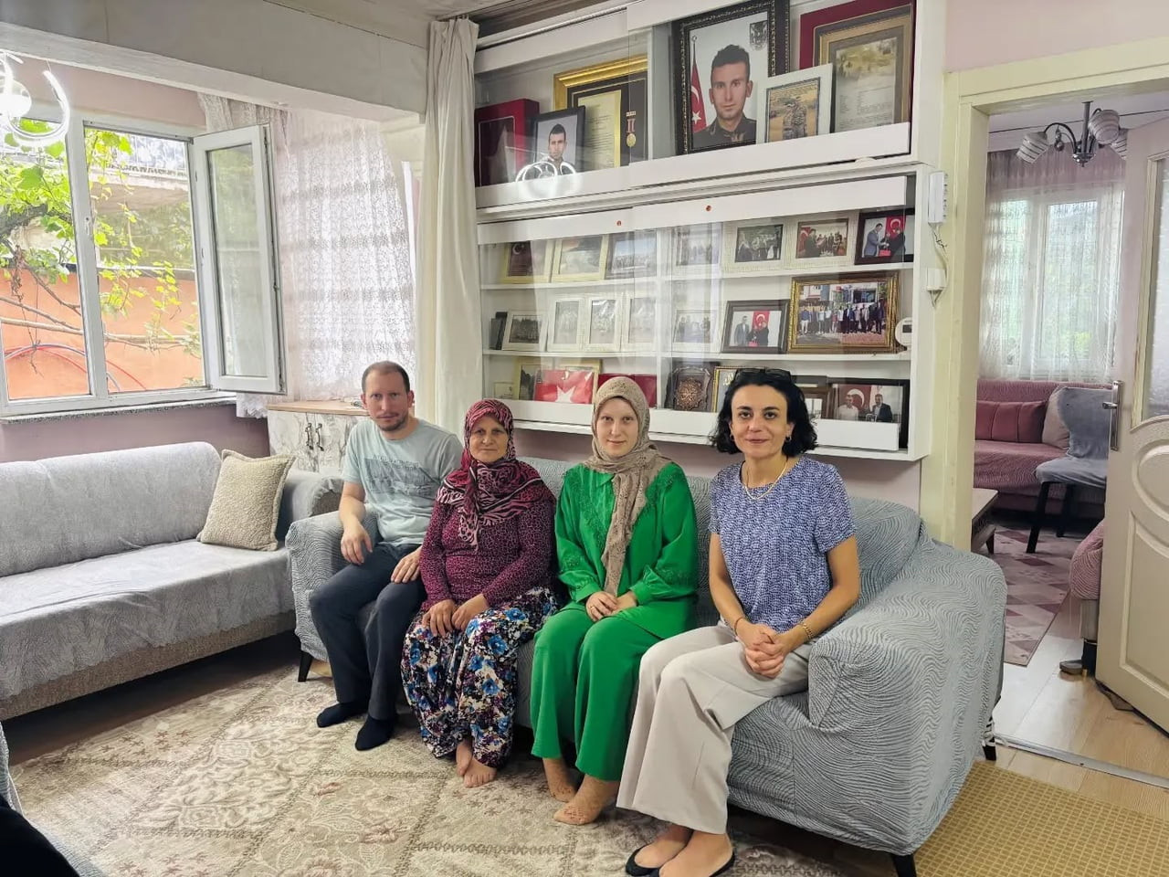 ŞEHİT AİLESİNE SENE-İ DEVRİYE ZİYARETİ