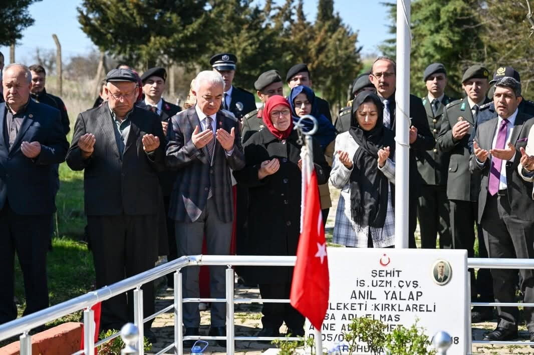 ŞEHİT ANIL YALAP, ŞEHADETİNİN 8. YILINDA DUALARLA ANILDI