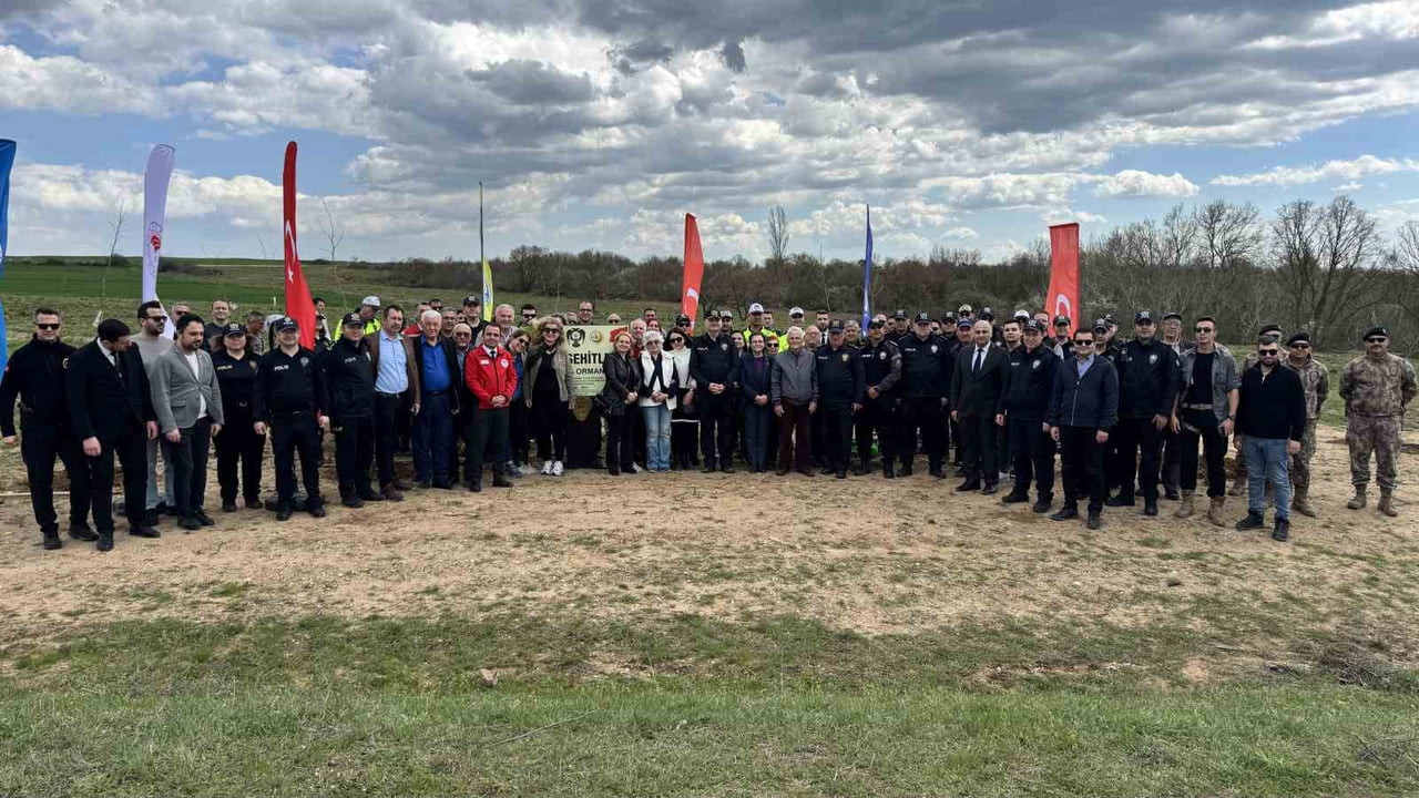 ŞEHİTLER HATIRA ORMANI KURULDU