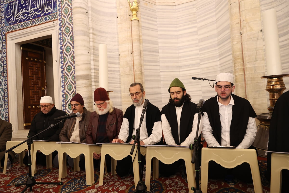 Selimiye Camisi'nde, Edirne Valiliğinin "Selimiye'de Ramazan" etkinlikleri kapsamında Mi’raciye...