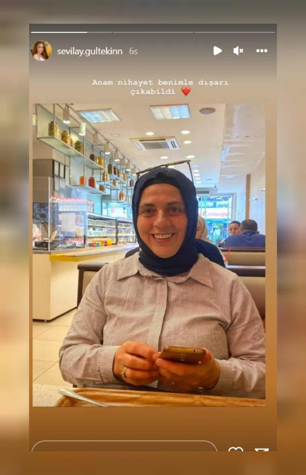 Sevilay Gültekin'in annesi