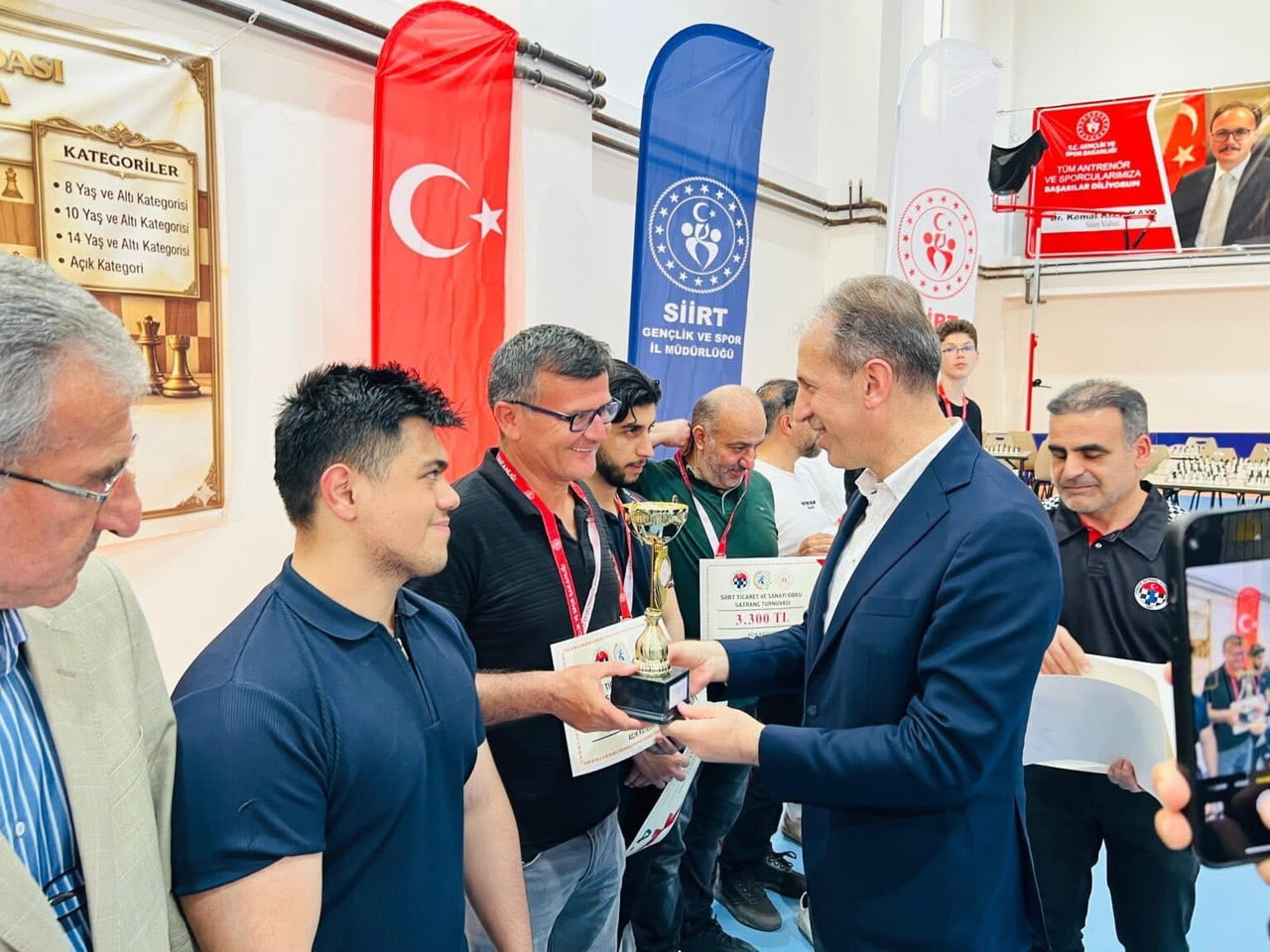 SİİRT TSO SATRANÇ TURNUVASI TAMAMLANDI