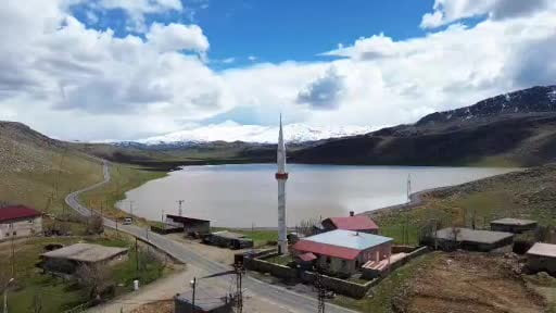 Siirt’te Zirin Gölü yeniden hayat buldu